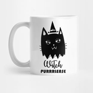 Witch Purrrlease Mug